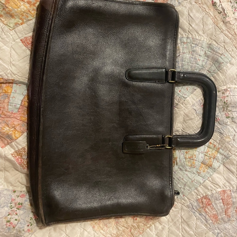 COACH briefcase bag